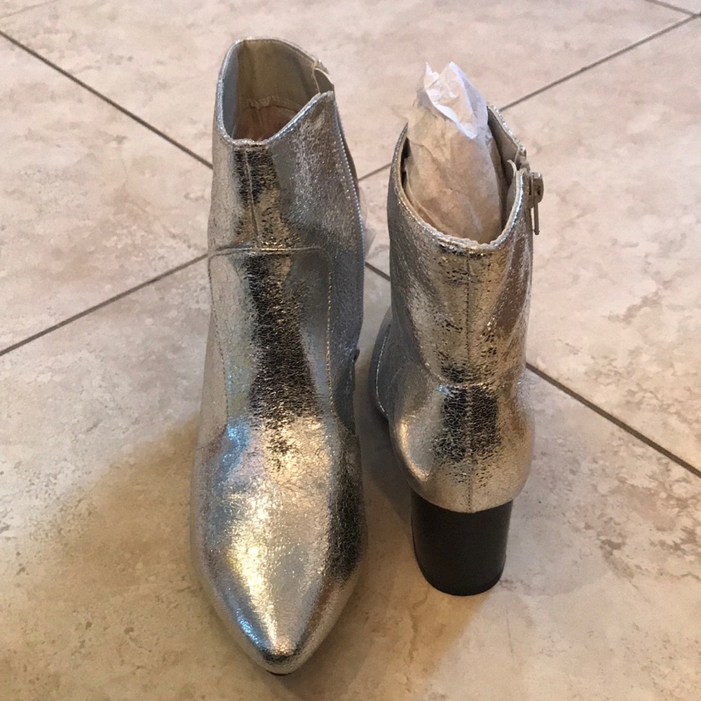 Silver booties - Picture 3 of 5
